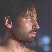 Turning his focus to the village, his eyes swamped with tears.