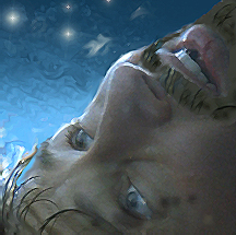 The sky was bucking, folding and unfolding in an astonishing fashion, corrugating like a paper fan.