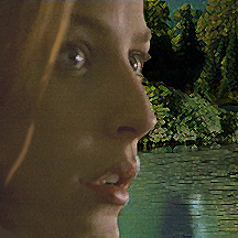 She glanced back at him, eyes wide with astonishment, yet a smile quirking her lips.