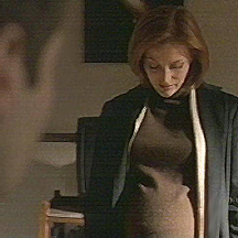 Is she pregnant a second time, or is this William she carries in her swollen belly?